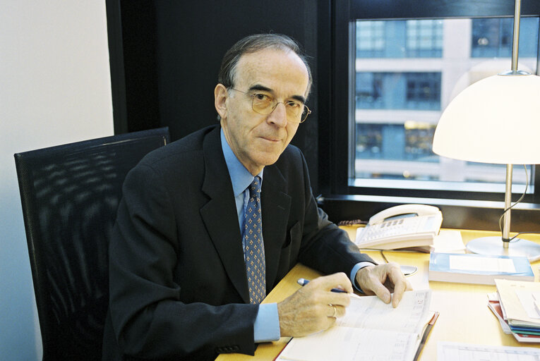 Fotografia 1: Portrait of Ambroise GUELLEC at the EP in, Strasbourg.