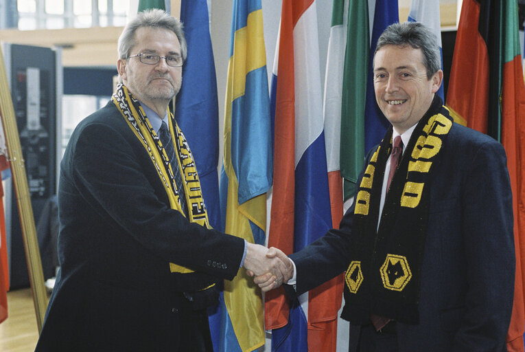 MEP Simon Francis MURPHY at the European Parliament in Strasbourg