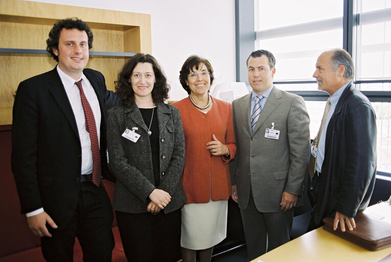 Mep Concepcio FERRER meets with guests