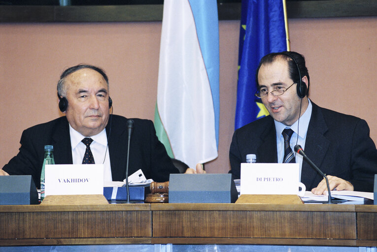 Foto 1: EU-Uzbekistan Meeting at the European Parliament in Strasbourg