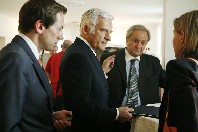 Photo 1: Official visit in Moscow of the EP President in 2010