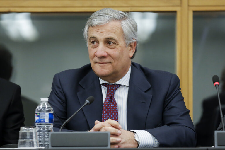 Fotografija 10: Antonio TAJANI - EP President meets with the Romanian delegation