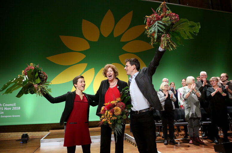 Fotografija 2: Greens congress in Berlin