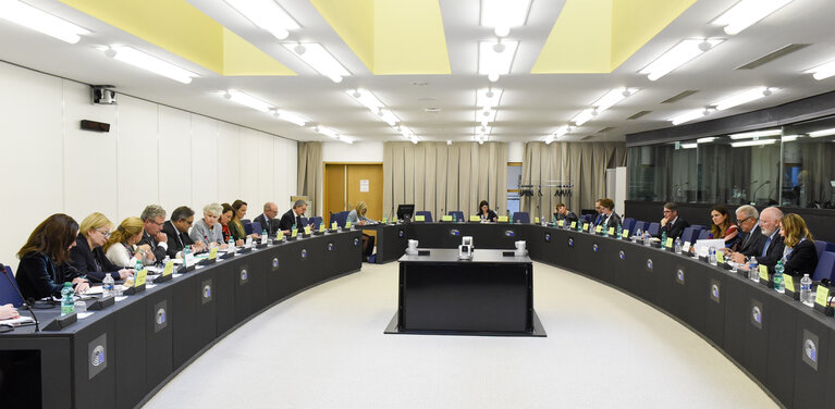 Photo 9 : Annual meeting of the Conference of Committee Chairs with the College of Commissioners