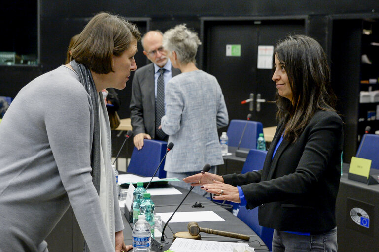 Foto 10: Annual meeting of the Conference of Committee Chairs with the College of Commissioners