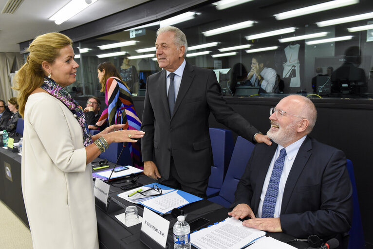 Fotografia 15: Annual meeting of the Conference of Committee Chairs with the College of Commissioners