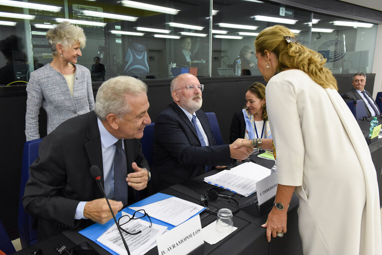 Fotografia 16: Annual meeting of the Conference of Committee Chairs with the College of Commissioners