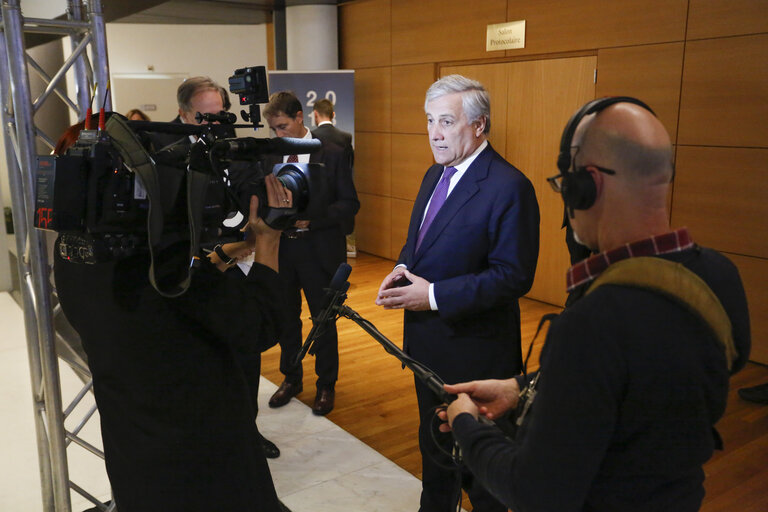 Fotografie 2: Visit of the President of Montenegro . Press point