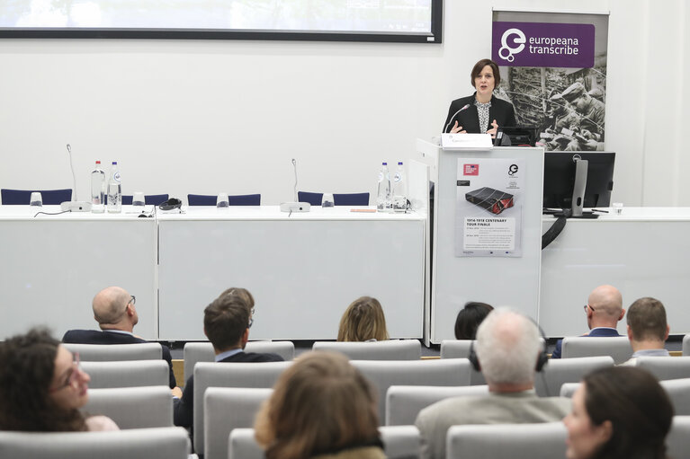 Transcribathlon International Finale and round table WWWI / Digigatl Humanities (with Europeana)