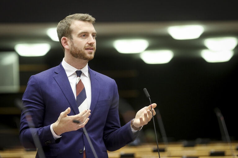 Fotografija 8: Jakob DALUNDE in the EP in Brussels