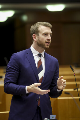 Fotografie 7: Jakob DALUNDE in the EP in Brussels