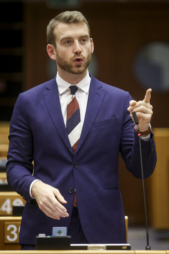 Fotografija 6: Jakob DALUNDE in the EP in Brussels