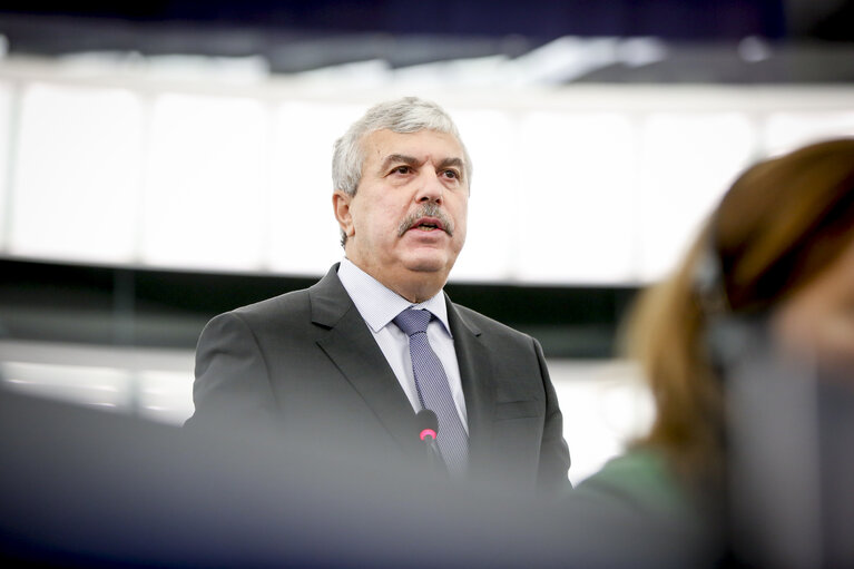 Fotografie 11: EP plenary session - The rule of law in Romania - Council and Commission statements