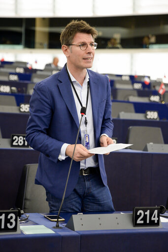 Fotografia 1: Ignazio CORRAO in the EP in Strasbourg