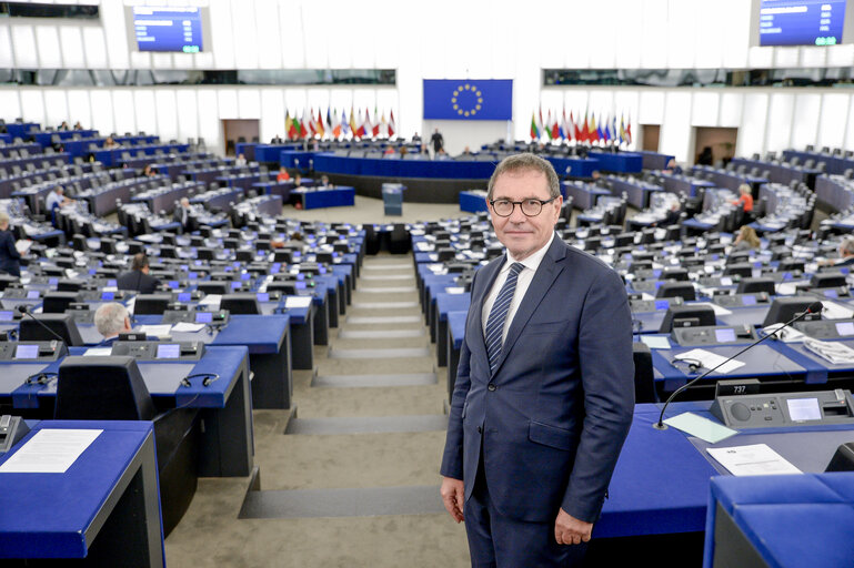 Robert ROCHEFORT in the EP in Strasbourg