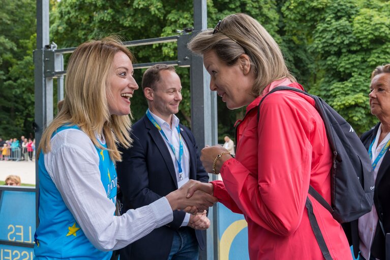 Fotografie 8: Brussels 20 km running race start