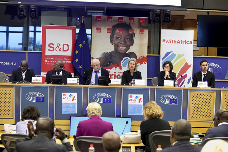 Fotogrāfija 25: Public session of the S&D Africa week - ' Africa-Europe Partnership: A Vision Beyond Migration '