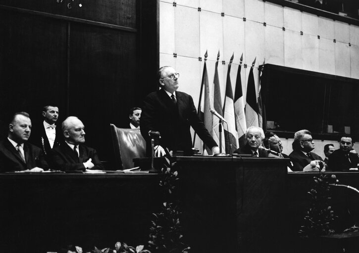 Снимка 8: Strasbourg session in March 1968