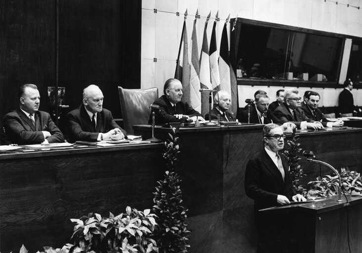 Снимка 9: Strasbourg session in March 1968