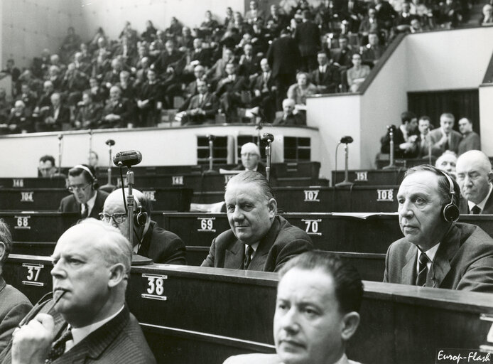 Strasbourg session in March 1968