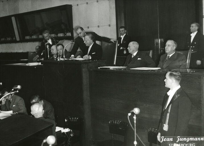 Election of Hans FURLER in November 1956