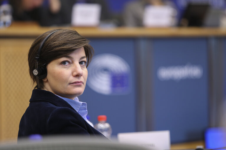 Zdjęcie 3: Lara COMI in the IMCO committee