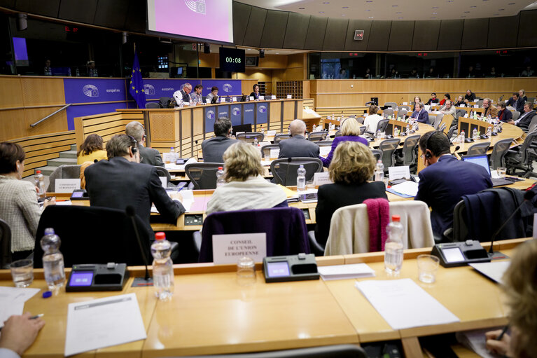 Foto 1: CONT committee meeting