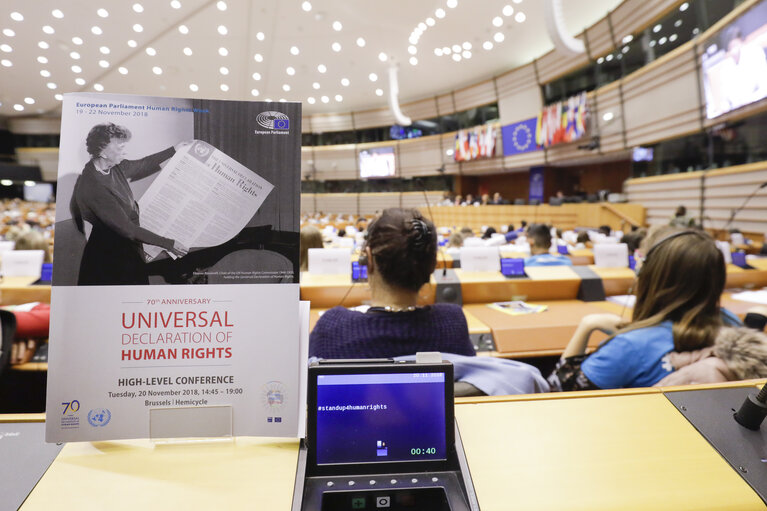 Suriet 3: 70th anniversary of the Universal Declaration of Human Rights - EP Human Rights week - Opening Conference