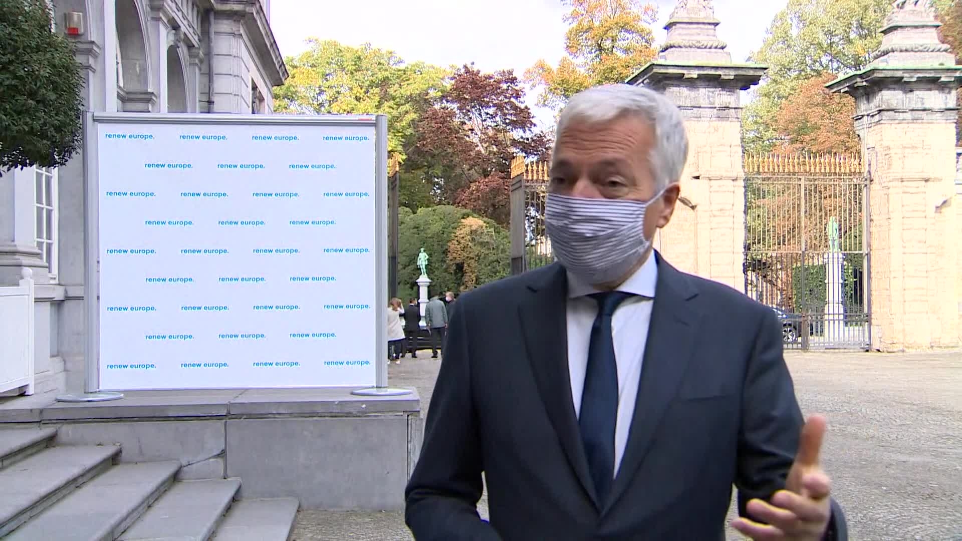 Renew Europe leaders meet ahead of the Special European Council: arrivals and doorsteps