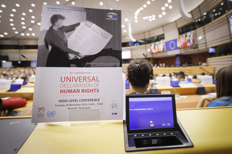 Suriet 1: 70th anniversary of the Universal Declaration of Human Rights - EP Human Rights week - Opening Conference