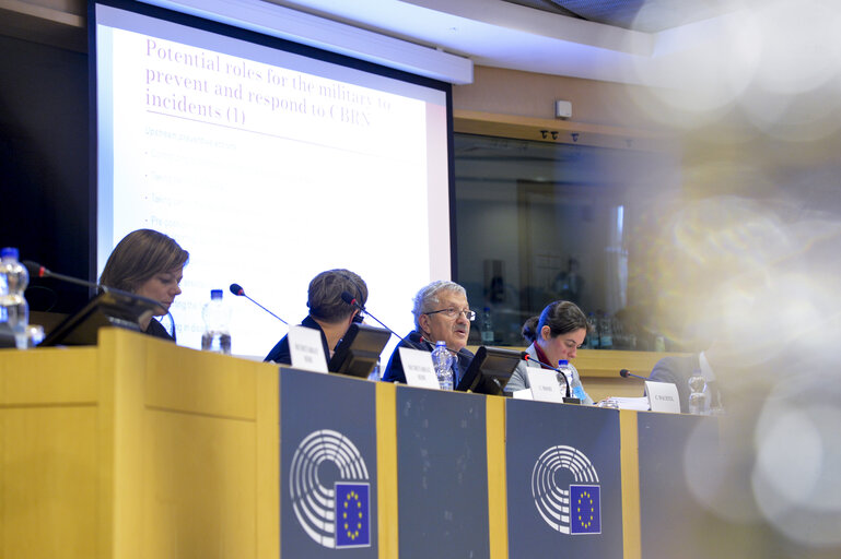 Fotografi 6: SEDE meeting - EU preparedness against CBRN weapons