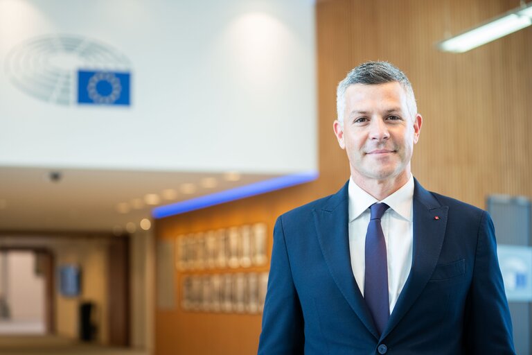 Matjaz NEMEC in the EP in Brussels