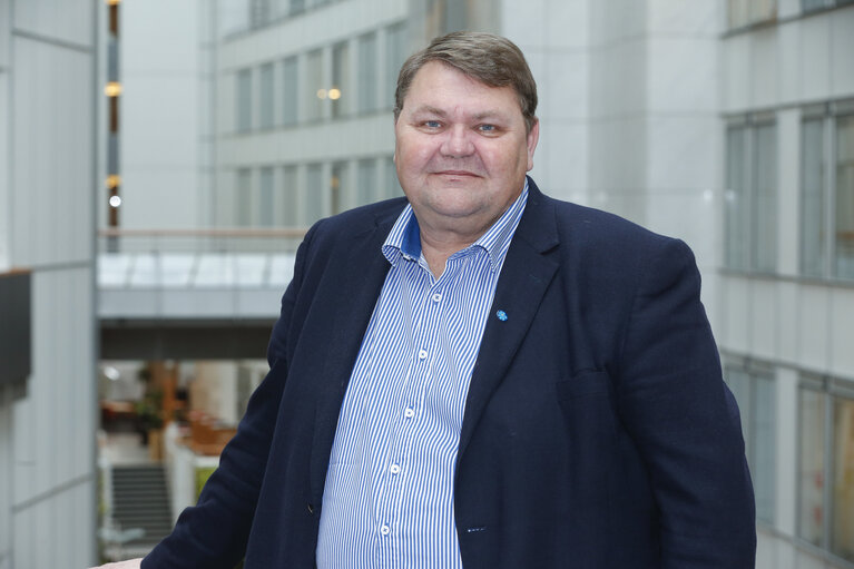 Снимка 5: Peter LUNDGREN in the EP in Brussels