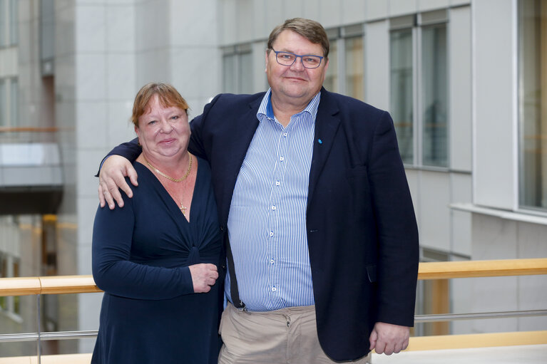 Снимка 1: Peter LUNDGREN in the EP in Brussels