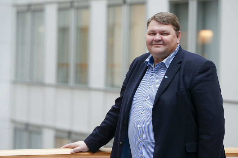 Peter LUNDGREN in the EP in Brussels