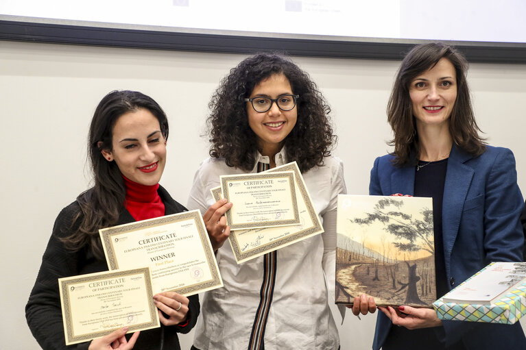 Transcribathlon International Finale and round table WWI / Digital Humanities (with Europeana) at the House of European History