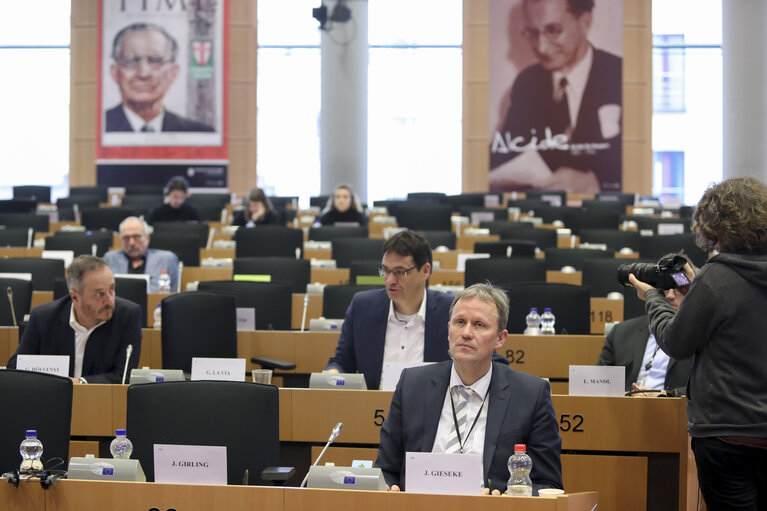 Fotografija 10: ENVI committee meeting on the Union’s authorisation procedure for pesticides