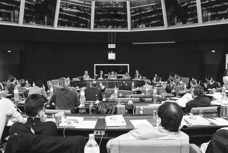 Fotografi 2: Meeting on drug abuse at the European Parliament in Strasbourg