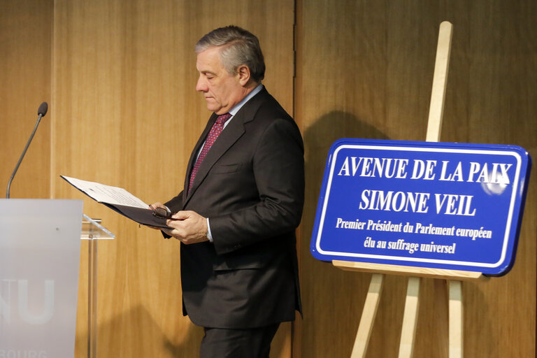 Valokuva 20: Inauguration of Avenue Simone Veil