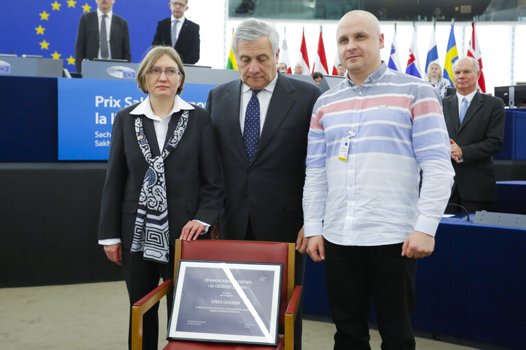 Zdjęcie 1: Sakharov Prize for Freedom of Thought.