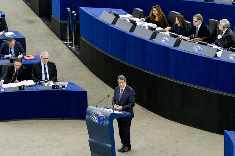 EP plenary session - Debate with the President of the Republic of CYPRUS, Nicos ANASTASIADES, on the Future of Europe