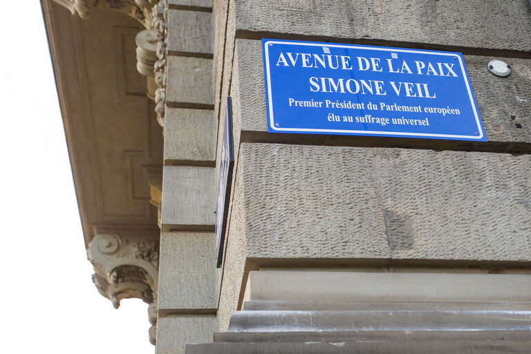 Inauguration of Avenue Simone Veil