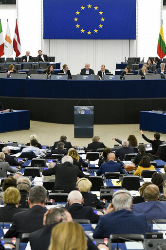 Photo 22: EP plenary session - Conflict of interest and protection of the EU budget in the Czech Republic