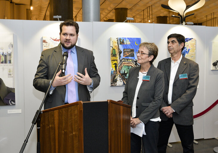 Valokuva 7: Opening ceremony of the exhibition 'Hadar: The Final Peace'