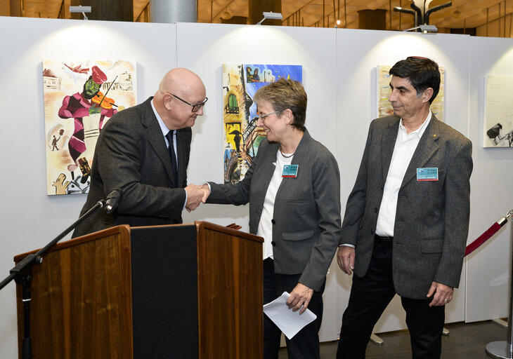 Valokuva 10: Opening ceremony of the exhibition 'Hadar: The Final Peace'