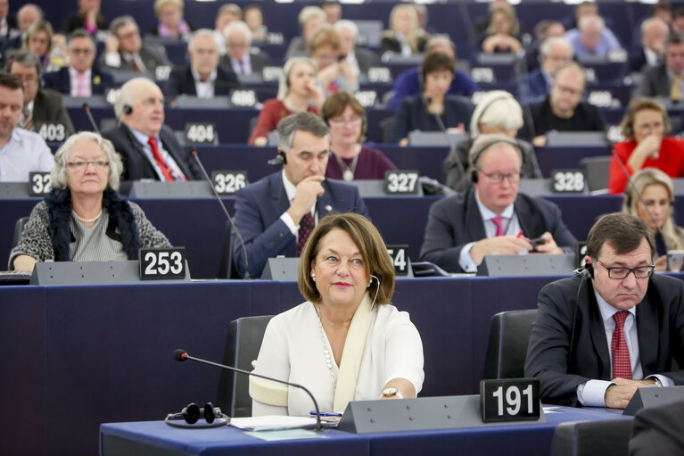 Photo 4 : Nathalie GRIESBECK in the EP in Strasbourg