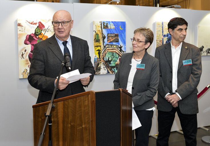 Valokuva 12: Opening ceremony of the exhibition 'Hadar: The Final Peace'