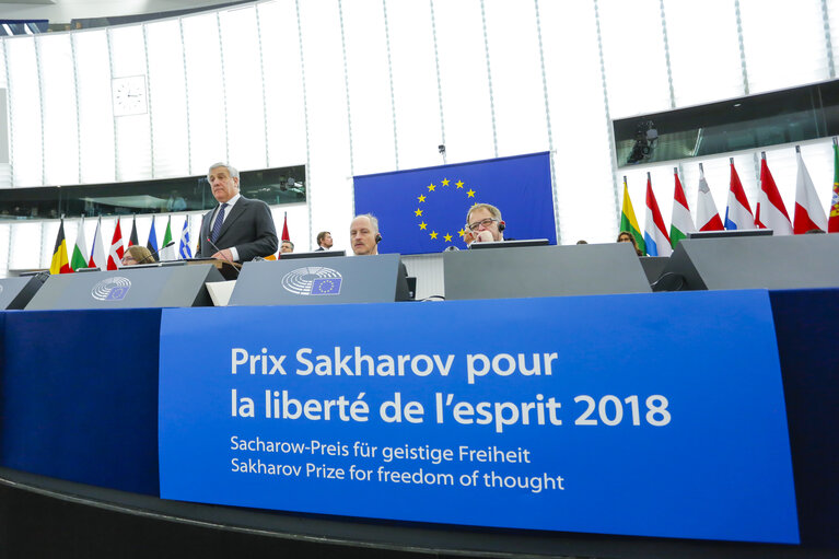 Zdjęcie 11: Sakharov Prize for Freedom of Thought.