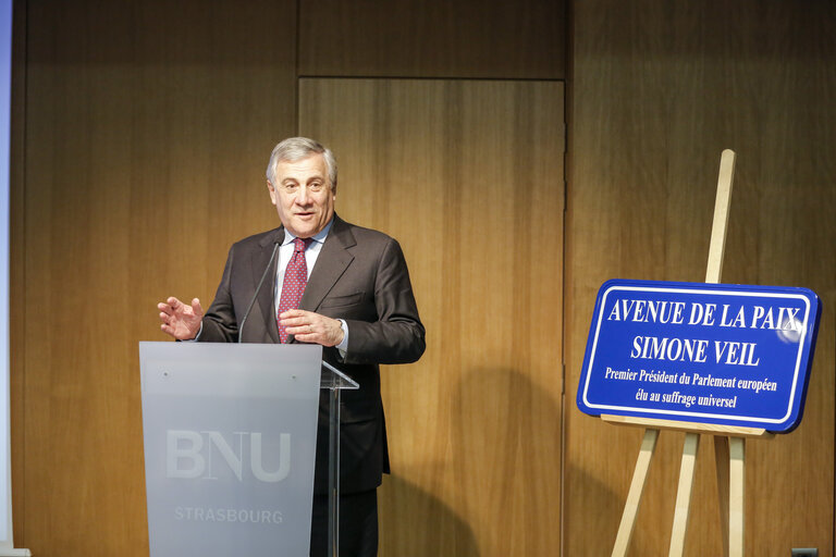 Inauguration of Avenue Simone Veil