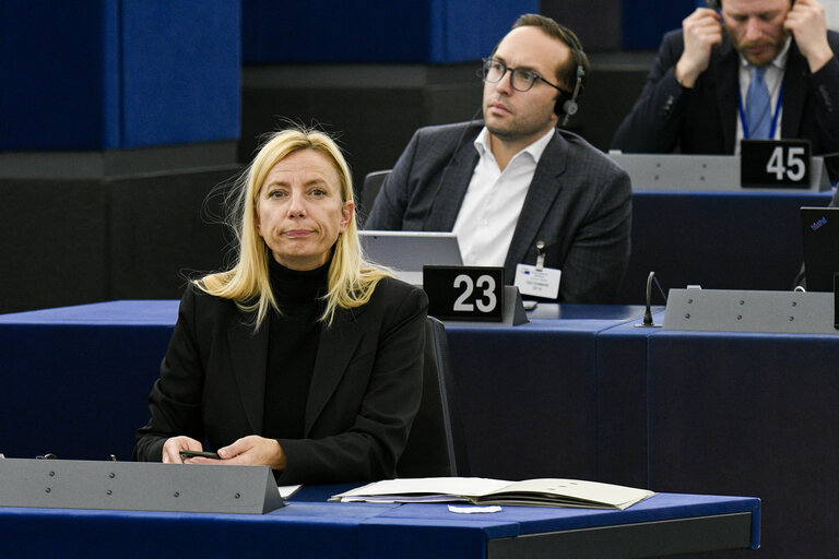 Photo 21: EP plenary session - Conflict of interest and protection of the EU budget in the Czech Republic